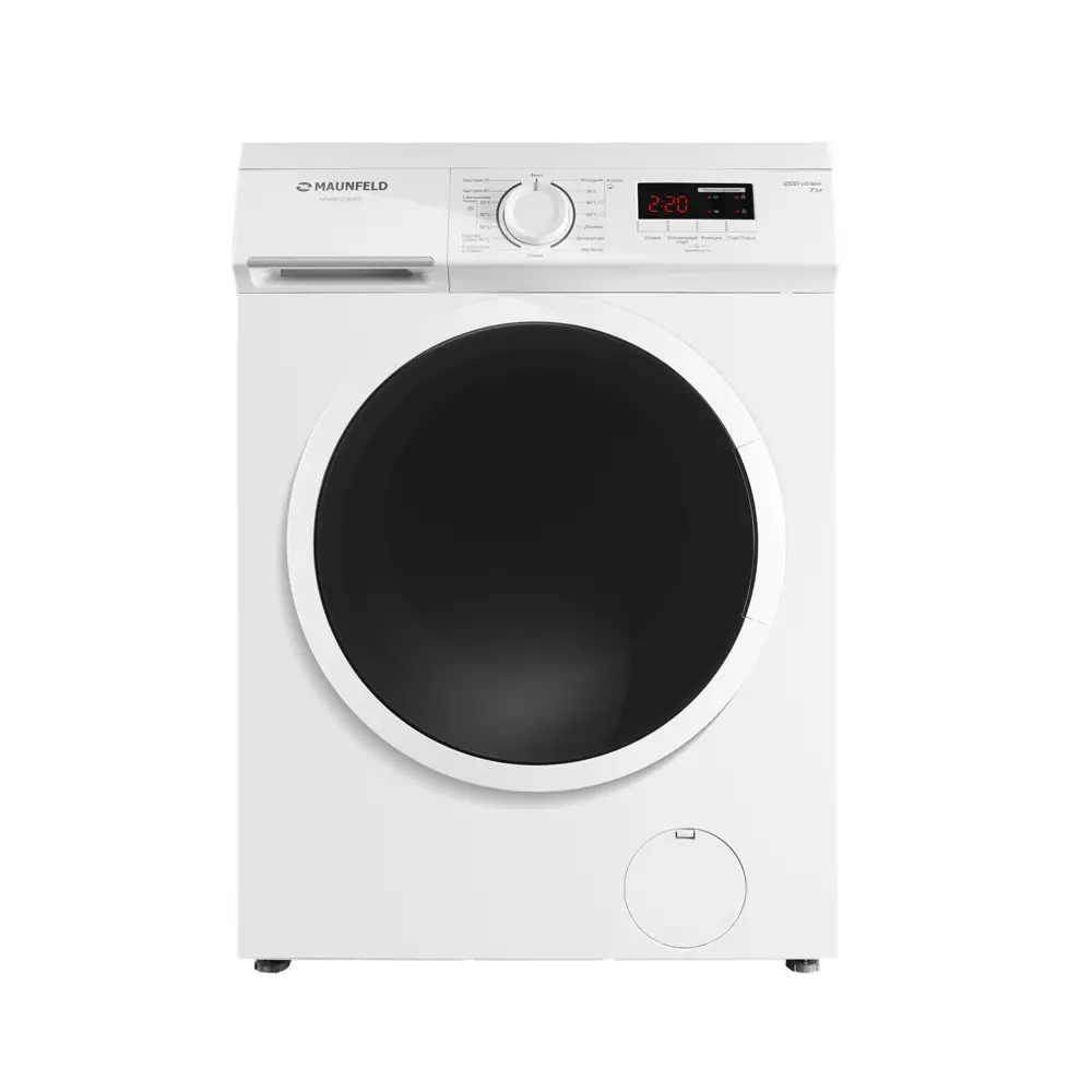 Фото Стиральная машина Maunfeld Mfwm127wh05 59.5x85x40 см 7 кг цвет белый Фото Стиральная машина Maunfeld Mfwm127wh05 59.5x85x40 см 7 кг цвет белый