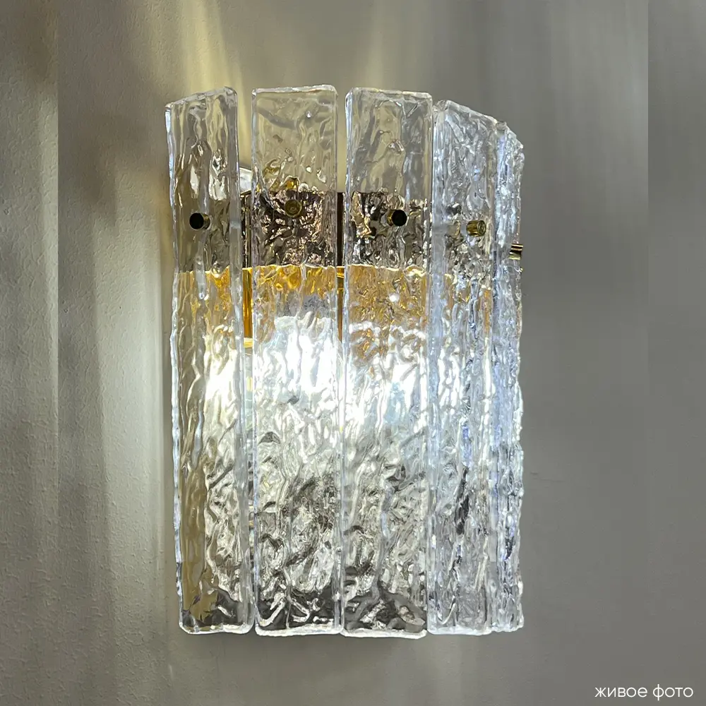 Фото 3 Настенный светильник Crystal Lux Oviedo ap2 цвет золото/прозрачный Фото 3 Настенный светильник Crystal Lux Oviedo ap2 цвет золото/прозрачный