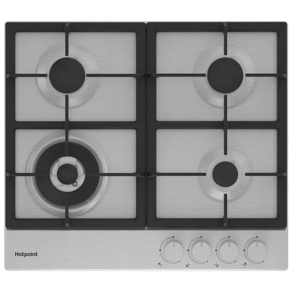Фото Газовая варочная панель Hotpoint HGMT 641 W IX 58 см 4 конфорки цвет нержавеющая сталь Фото Газовая варочная панель Hotpoint HGMT 641 W IX 58 см 4 конфорки цвет нержавеющая сталь