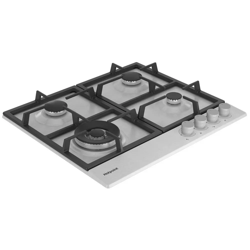 Фото 4 Газовая варочная панель Hotpoint HGMT 641 W IX 58 см 4 конфорки цвет нержавеющая сталь Фото 4 Газовая варочная панель Hotpoint HGMT 641 W IX 58 см 4 конфорки цвет нержавеющая сталь