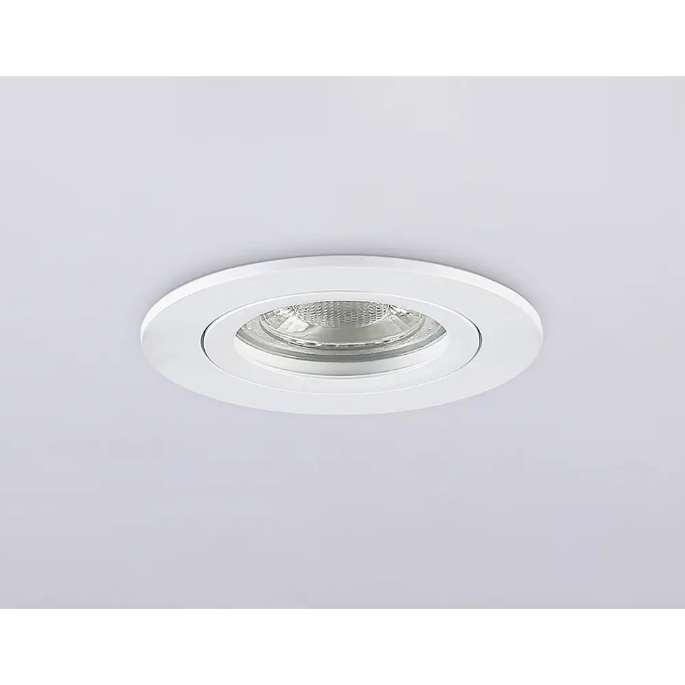 Фото 3 Светильник точечный встраиваемый светодиодный Ambrella Light Tn102450 2 м² под отверстие 6.3 см цвет белый Фото 3 Светильник точечный встраиваемый светодиодный Ambrella Light Tn102450 2 м² под отверстие 6.3 см цвет белый