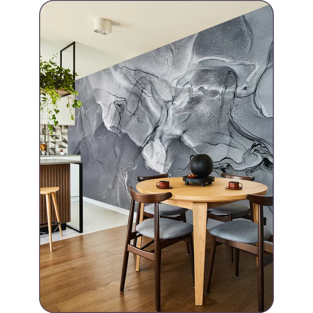 Фото 3 Фотообои флизелиновые Bartonwall 600x270 см Мрамор Флюид M03306 Фото 3 Фотообои флизелиновые Bartonwall 600x270 см Мрамор Флюид M03306