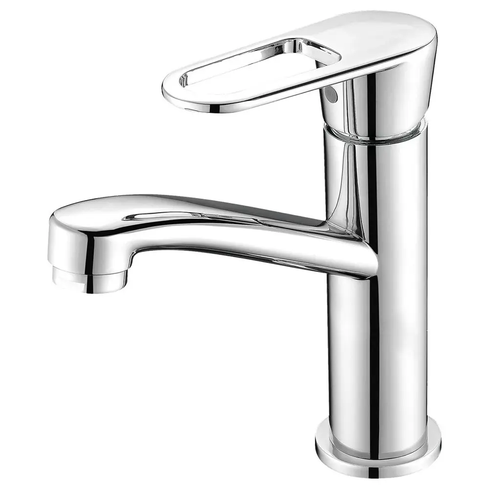 Фото Смеситель для раковины Elghansa Ecoflow Beta 1650205 Однорычажный цвет хром Фото Смеситель для раковины Elghansa Ecoflow Beta 1650205 Однорычажный цвет хром