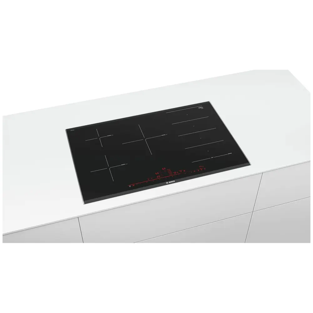 Фото 4 Электрическая варочная панель Bosch PXV875DC1E 81.6 см 5 конфорок цвет черный Фото 4 Электрическая варочная панель Bosch PXV875DC1E 81.6 см 5 конфорок цвет черный