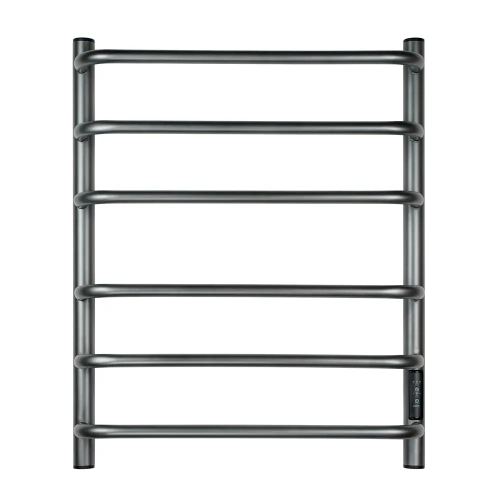 Фото 2 Полотенцесушитель электрический Primoclima Step E Graphite 150x600 мм 102 Вт с терморегулятором лесенка цвет графитовый матовый Фото 2 Полотенцесушитель электрический Primoclima Step E Graphite 150x600 мм 102 Вт с терморегулятором лесенка цвет графитовый матовый