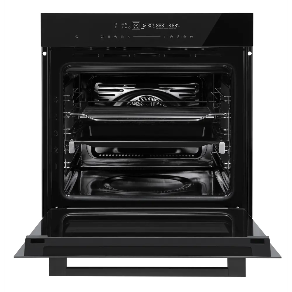 Фото 2 Встраиваемый духовой шкаф Weissgauff 791 Sdb Black Edition 60x59.60x56.60 см цвет черный Фото 2 Встраиваемый духовой шкаф Weissgauff 791 Sdb Black Edition 60x59.60x56.60 см цвет черный