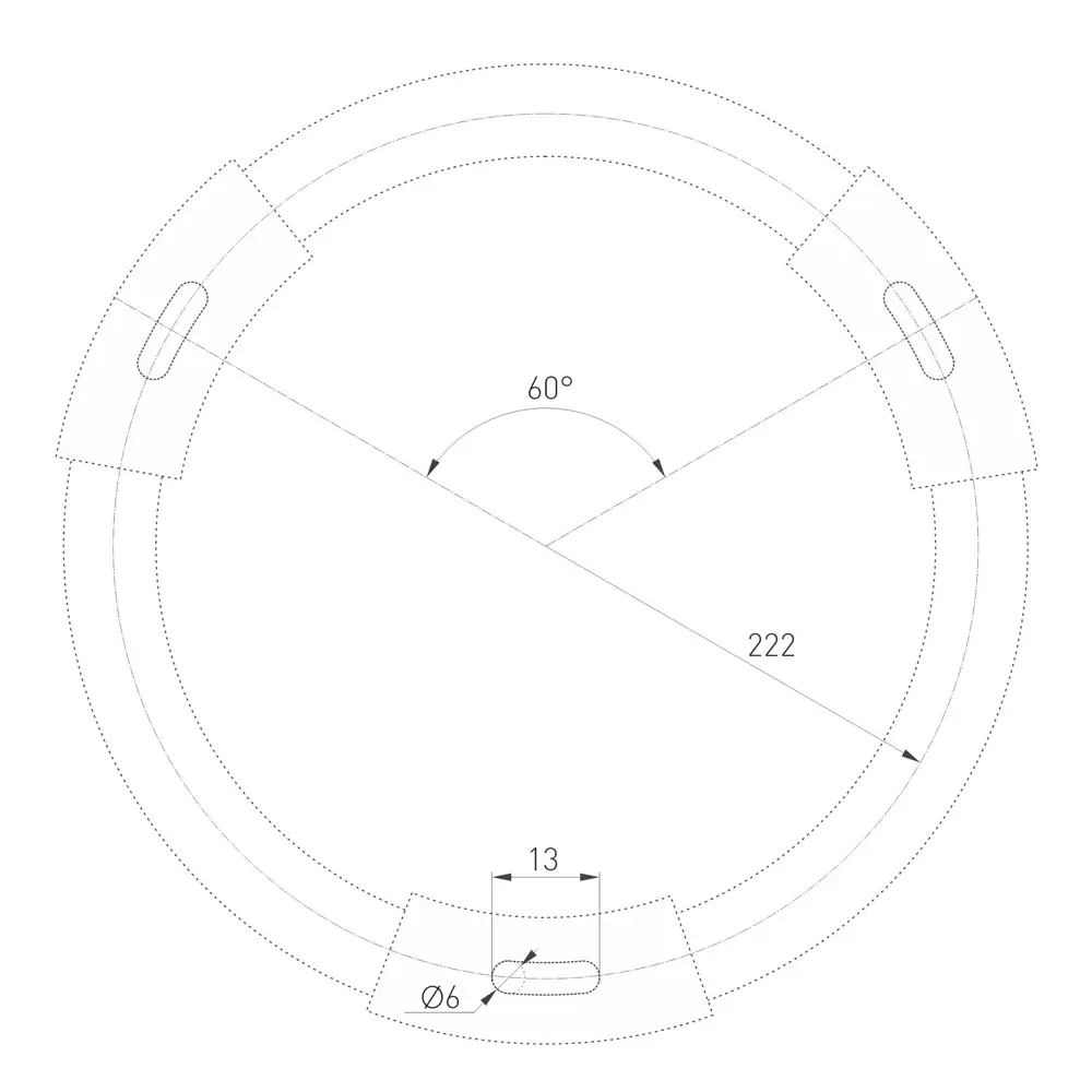 Фото 4 Светильник настенно-потолочный светодиодный Arlight Rondo 14 м² теплый белый (желтый) свет цвет черный Фото 4 Светильник настенно-потолочный светодиодный Arlight Rondo 14 м² теплый белый (желтый) свет цвет черный