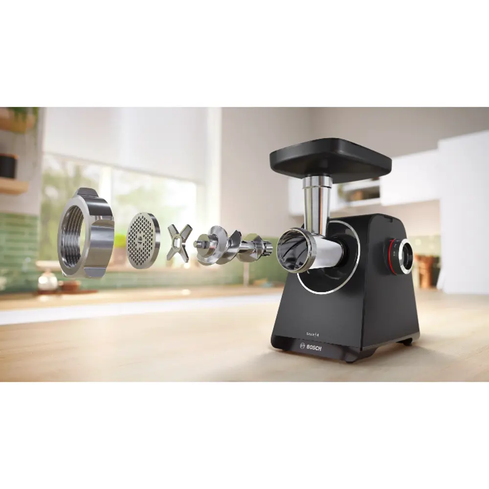 Фото 3 Электрическая мясорубка Bosch CNFW9 1900 Вт цвет черный Фото 3 Электрическая мясорубка Bosch CNFW9 1900 Вт цвет черный