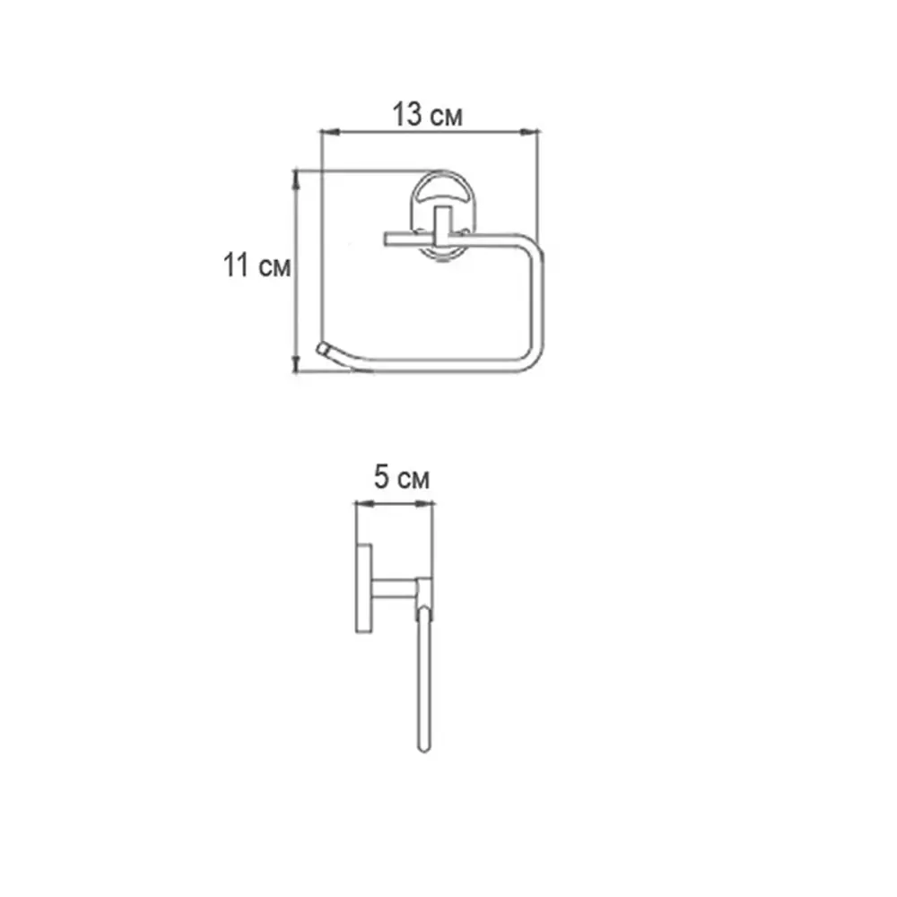Фото 2 Держатель для туалетной бумаги Ekko E1903-2 Фото 2 Держатель для туалетной бумаги Ekko E1903-2
