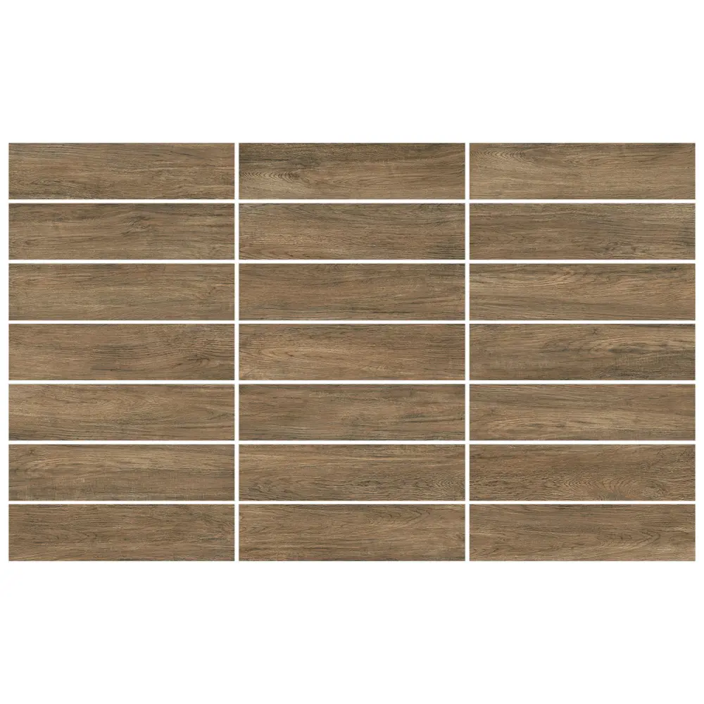 Фото 3 Керамогранит New trend Craftwood GP1560CRW21 15.1x60.2см цвет коричневый Фото 3 Керамогранит New trend Craftwood GP1560CRW21 15.1x60.2см цвет коричневый