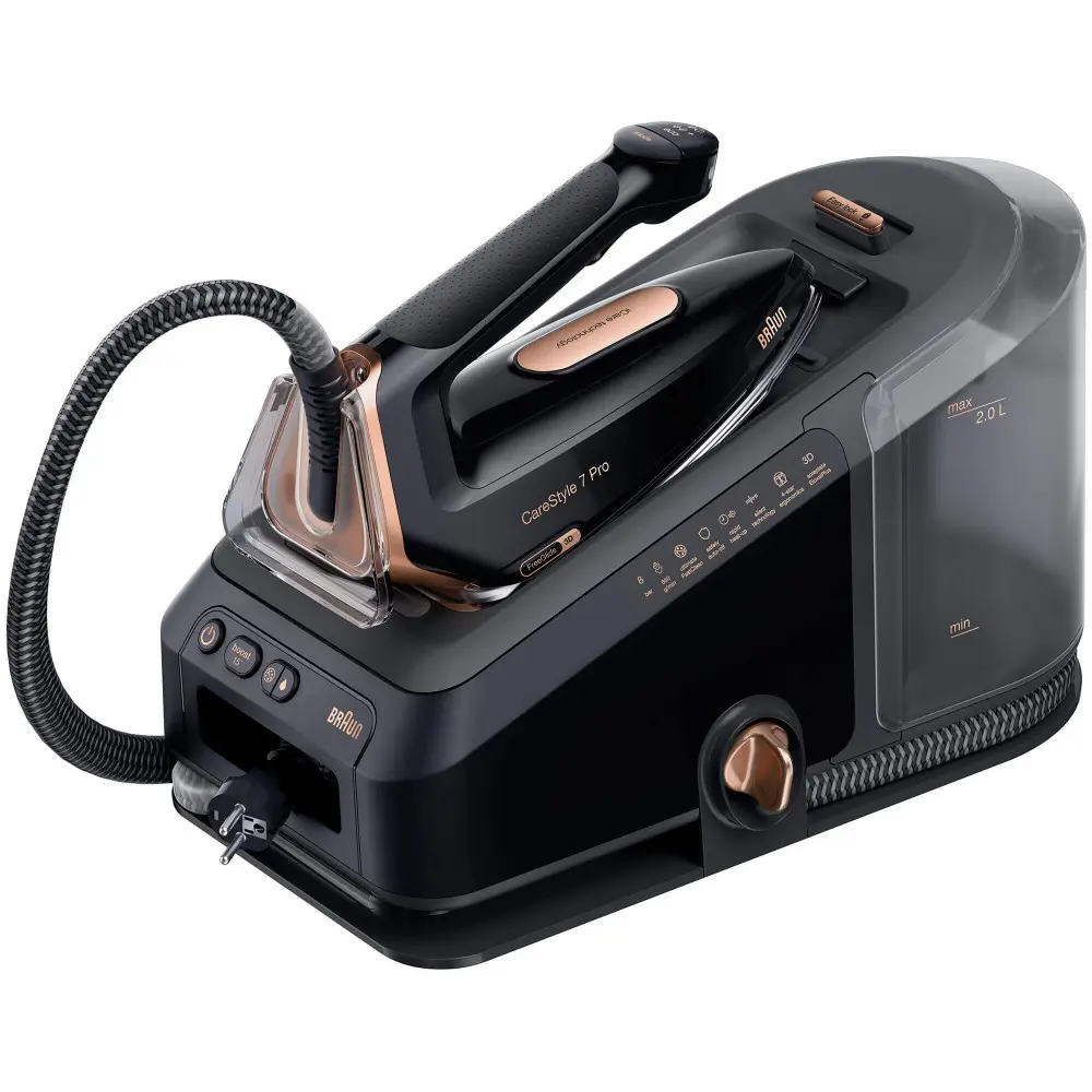 Фото Парогенератор Braun CareStyle 7 Pro IS7286BK подошва 3D Eloxal Plus 2700 Вт Фото Парогенератор Braun CareStyle 7 Pro IS7286BK подошва 3D Eloxal Plus 2700 Вт