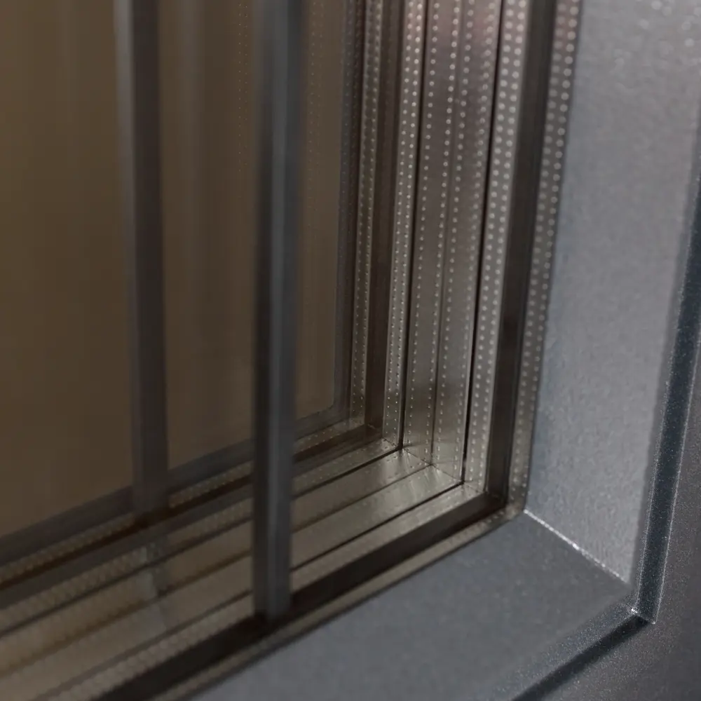 Фото 14 Входная дверь Unicorn Dorf glass правый 205x96см цвет букле графит/белая матовая Фото 14 Входная дверь Unicorn Dorf glass правый 205x96см цвет букле графит/белая матовая