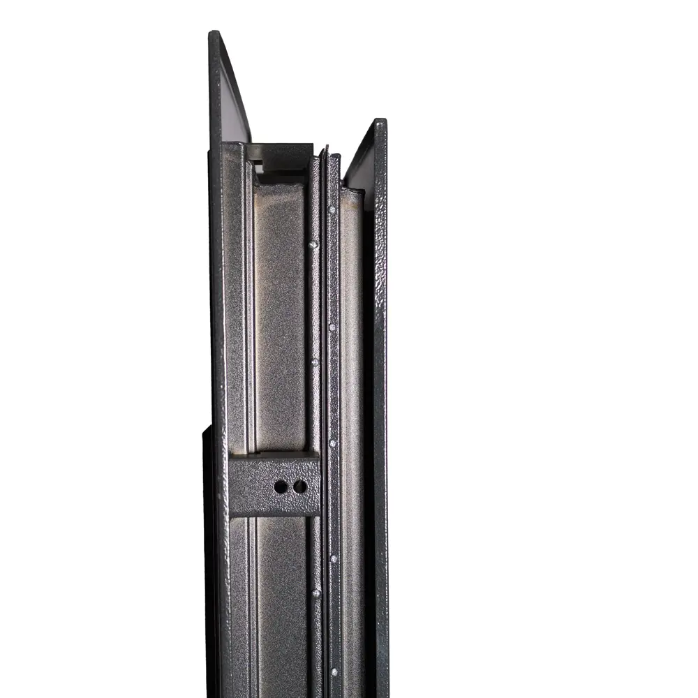 Фото 6 Входная дверь Unicorn Dorf glass правый 205x96см цвет букле графит/белая матовая Фото 6 Входная дверь Unicorn Dorf glass правый 205x96см цвет букле графит/белая матовая