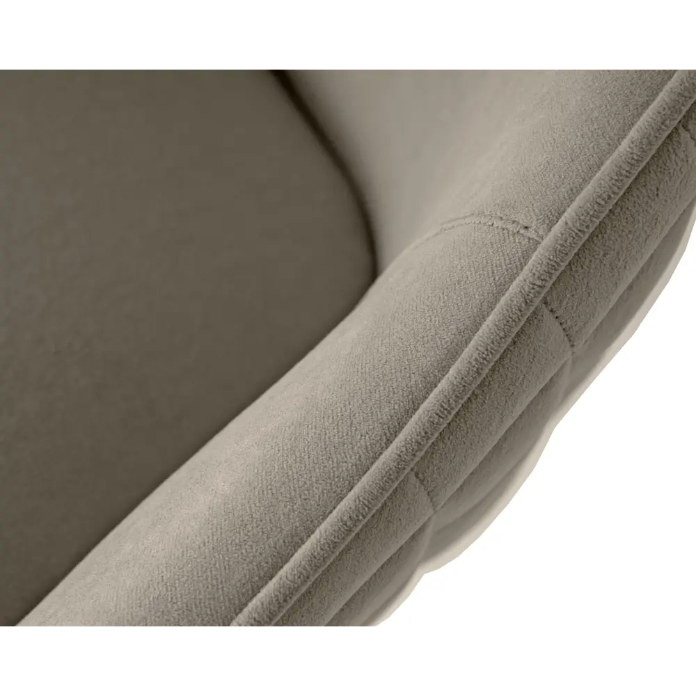 Фото 7 Кухонный стул Dobrin Stella 51x51x57.5 см текстилен цвет какао ножки черные