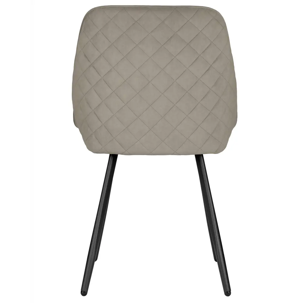 Фото 4 Кухонный стул Dobrin Stella 51x51x57.5 см текстилен цвет какао ножки черные