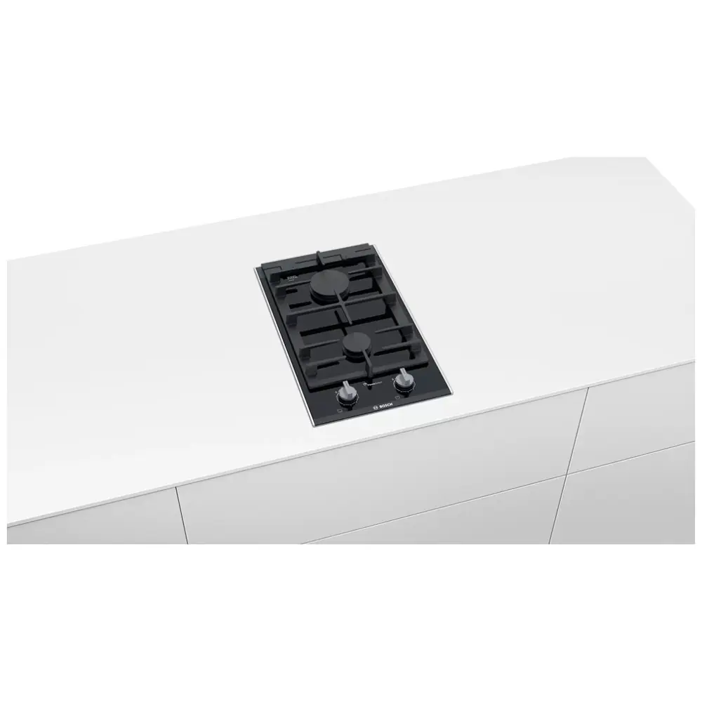 Фото 5 Газовая варочная панель Bosch PRB3A6D70M 650759 30.6 см 2 конфорки цвет черный Фото 5 Газовая варочная панель Bosch PRB3A6D70M 650759 30.6 см 2 конфорки цвет черный