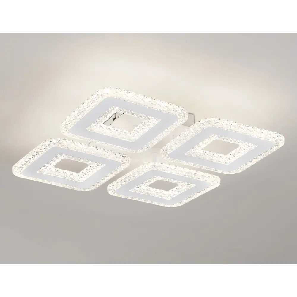 Фото 6 Люстра потолочная светодиодная Ambrella light Fa4004 с пультом управления 14 м² регулируемый белый свет цвет белый Фото 6 Люстра потолочная светодиодная Ambrella light Fa4004 с пультом управления 14 м² регулируемый белый свет цвет белый