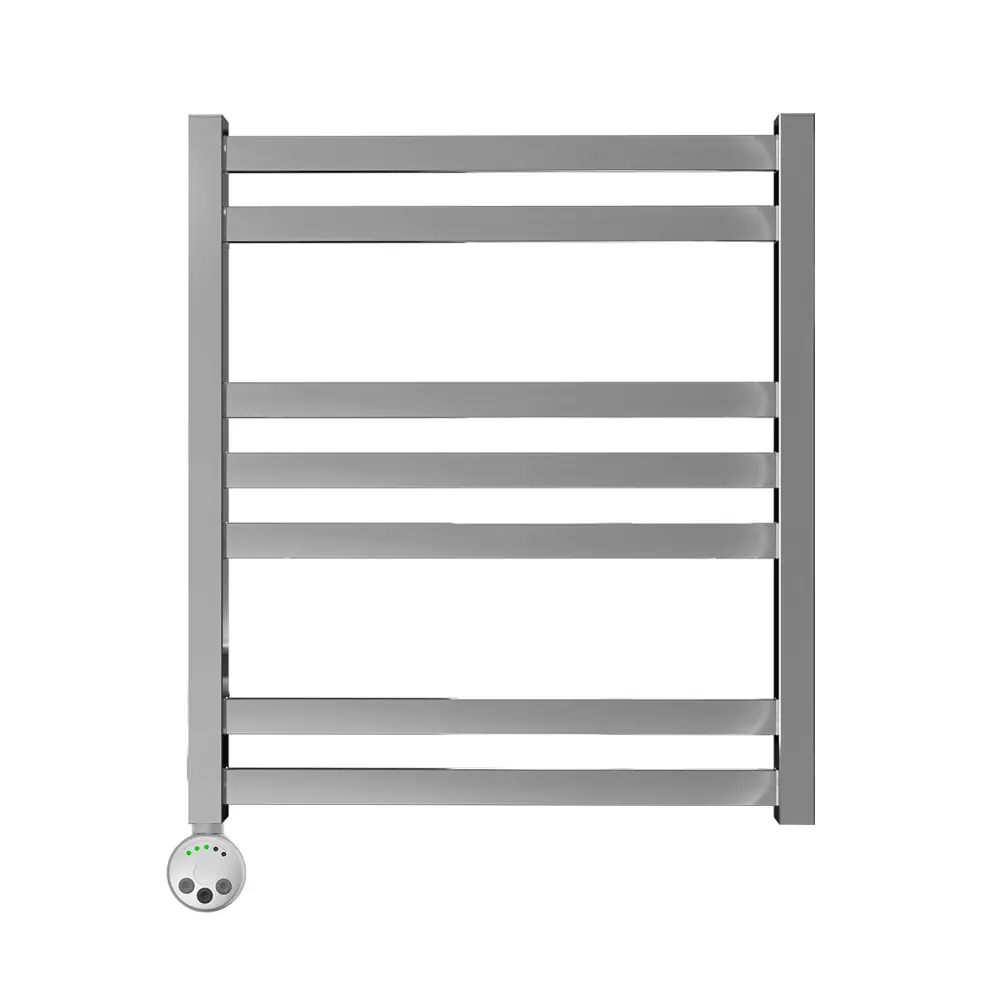 Фото Полотенцесушитель электрический Lemark Bellario LM68607E 500x600 мм 300 Вт с терморегулятором лесенка цвет хром Фото Полотенцесушитель электрический Lemark Bellario LM68607E 500x600 мм 300 Вт с терморегулятором лесенка цвет хром