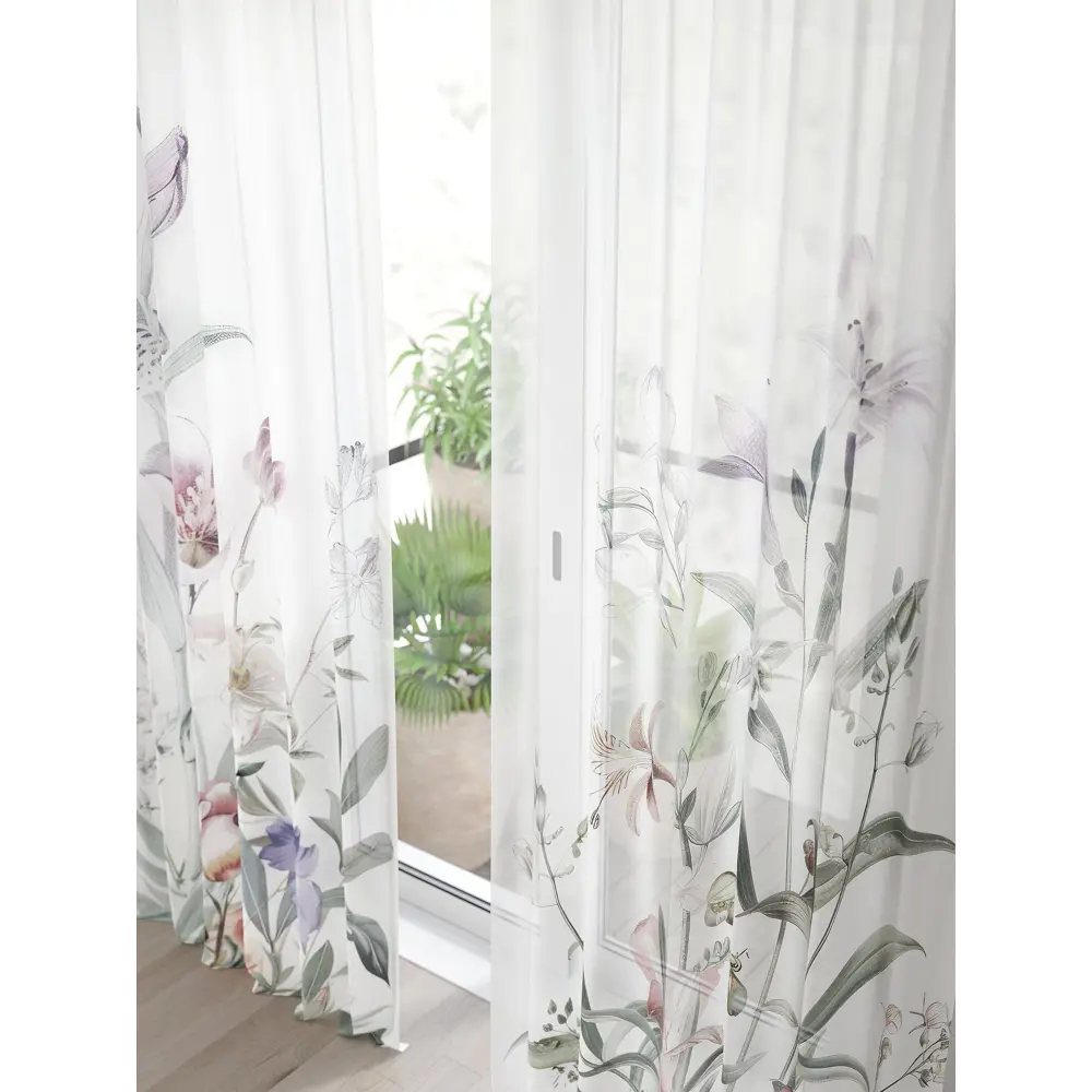 Фото 4 Тюль Comfy Way Алоуна - 185 CW580185-240 150x240 см на шторной ленте цвет белый 2 шт Фото 4 Тюль Comfy Way Алоуна - 185 CW580185-240 150x240 см на шторной ленте цвет белый 2 шт