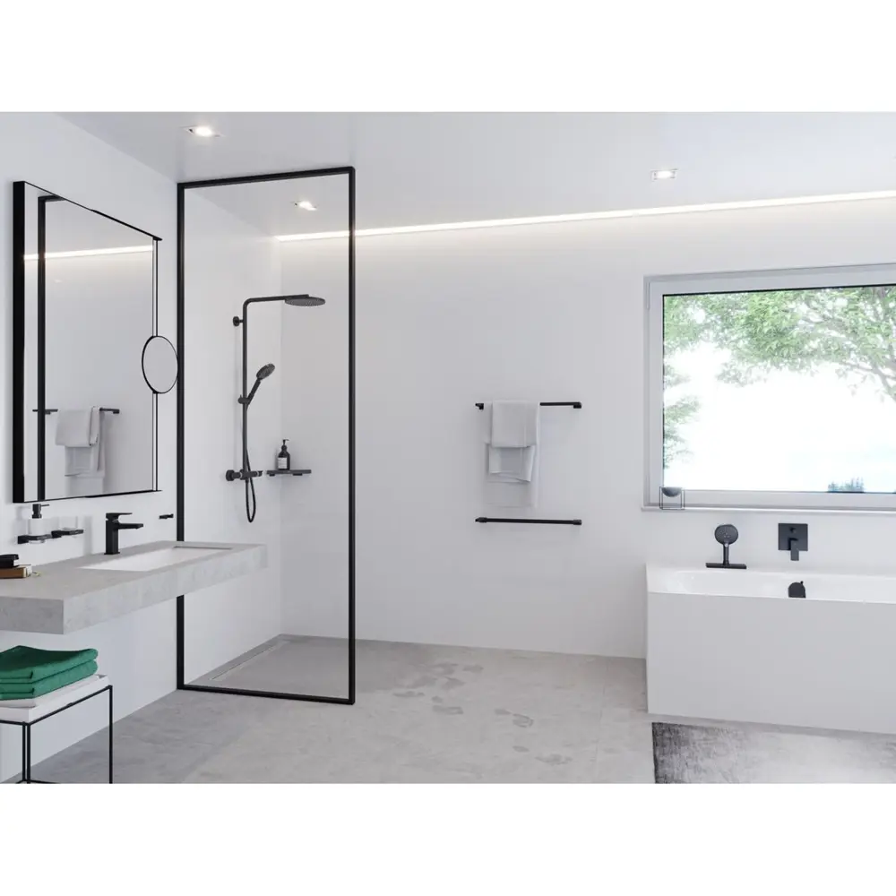 Фото 7 Мыльница для ванной Hansgrohe AddStoris 41741670 цвет черный