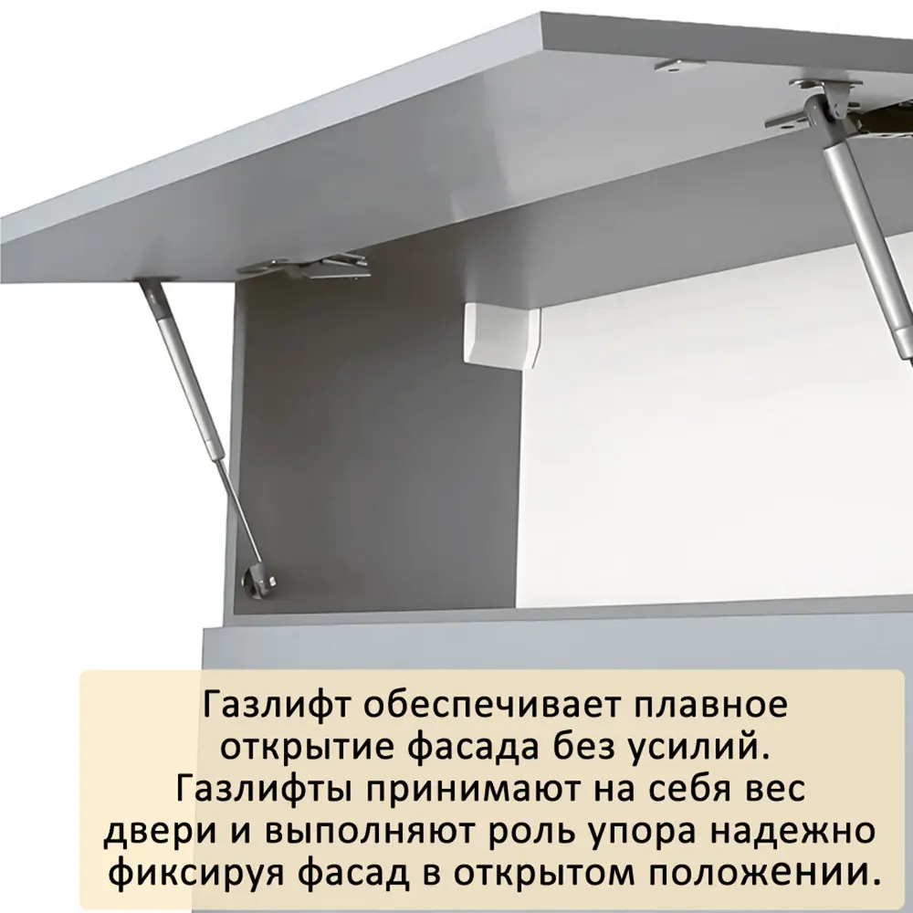 Фото 4 Газлифт мебельный Элимет 120N 245мм (4 шт.) Фото 4 Газлифт мебельный Элимет 120N 245мм (4 шт.)