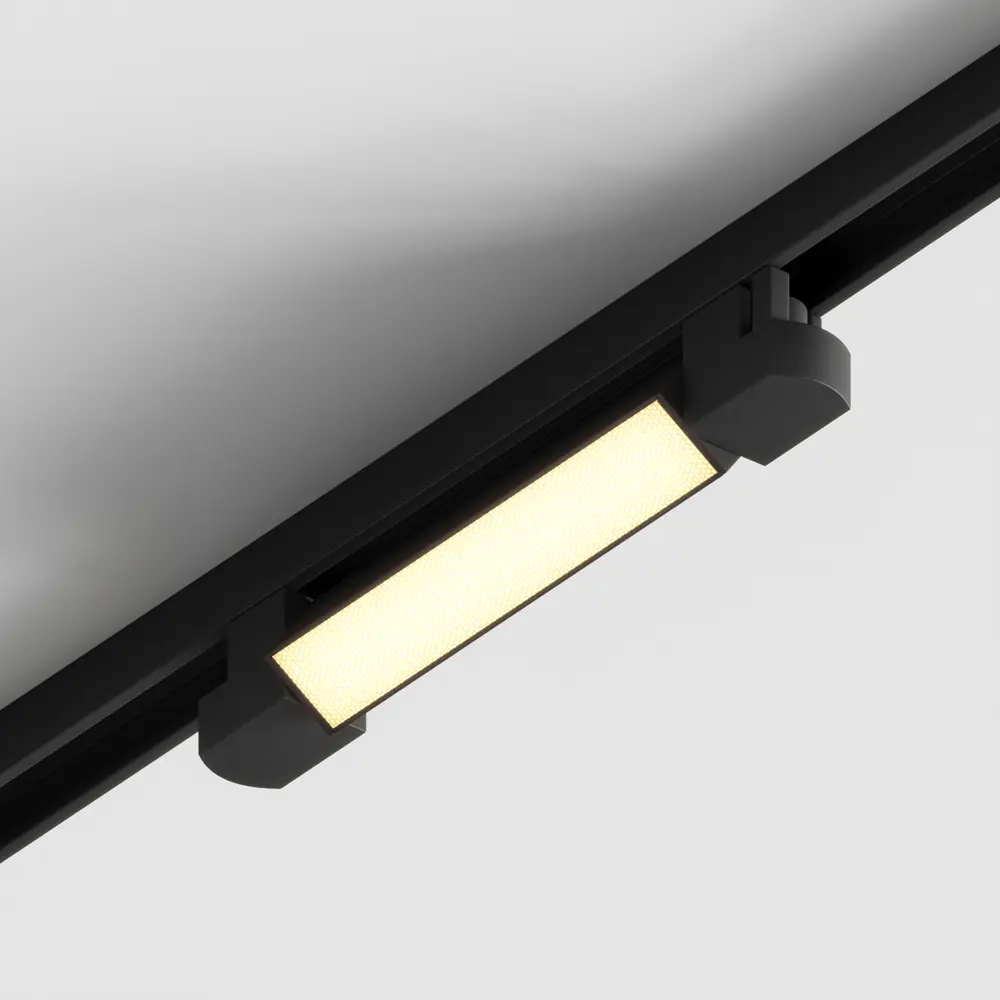 Фото 4 Трековый светильник линейный светодиодный Hesby lighting Hsbl_0020 12 Вт однофазный теплый белый (желтый) свет цвет черный Фото 4 Трековый светильник линейный светодиодный Hesby lighting Hsbl_0020 12 Вт однофазный теплый белый (желтый) свет цвет черный