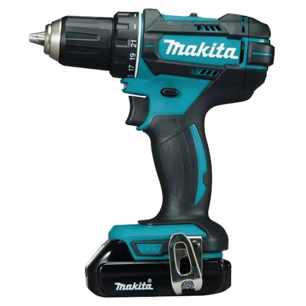Фото 2 Дрель-шуруповерт аккумуляторная Makita DDF482SYE, 18 В Li-Ion 2x1.5 Ач Фото 2 Дрель-шуруповерт аккумуляторная Makita DDF482SYE, 18 В Li-Ion 2x1.5 Ач