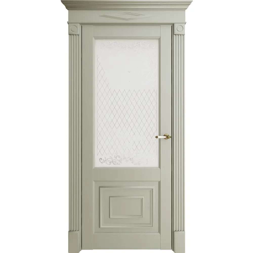 Фото 2 Дверь межкомнатная Uberture Florence style 62002 остеклённая 200x70см пленка ПВХ цвет серена светло-цвет серый без замка и петель Фото 2 Дверь межкомнатная Uberture Florence style 62002 остеклённая 200x70см пленка ПВХ цвет серена светло-цвет серый без замка и петель