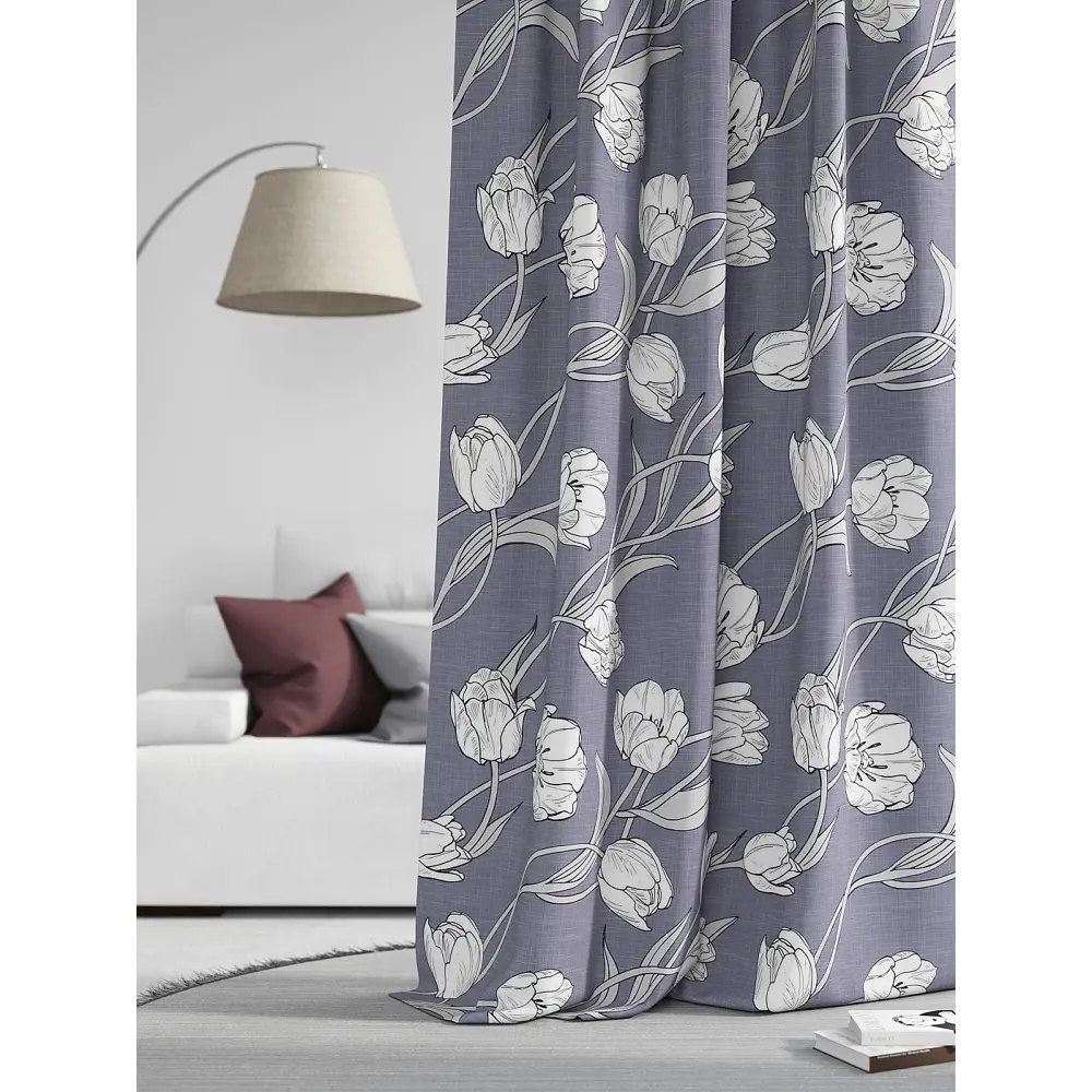 Фото 2 Штора на шторной ленте Comfy Way Нилсти - 90 CW593090-260, 260x150 см, цвет белый Фото 2 Штора на шторной ленте Comfy Way Нилсти - 90 CW593090-260, 260x150 см, цвет белый