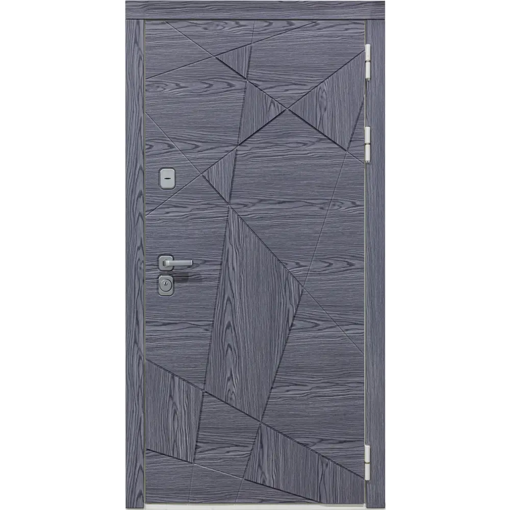 Фото 2 Входная дверь Diva 97/3 205x96см правый цвет Д15 софт шампань/дуб графит с зеркалом