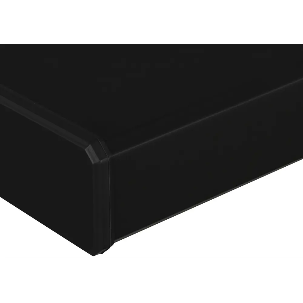 Фото 3 Подоконник Vitrage Design 1300x200мм черный полуматовый Фото 3 Подоконник Vitrage Design 1300x200мм черный полуматовый