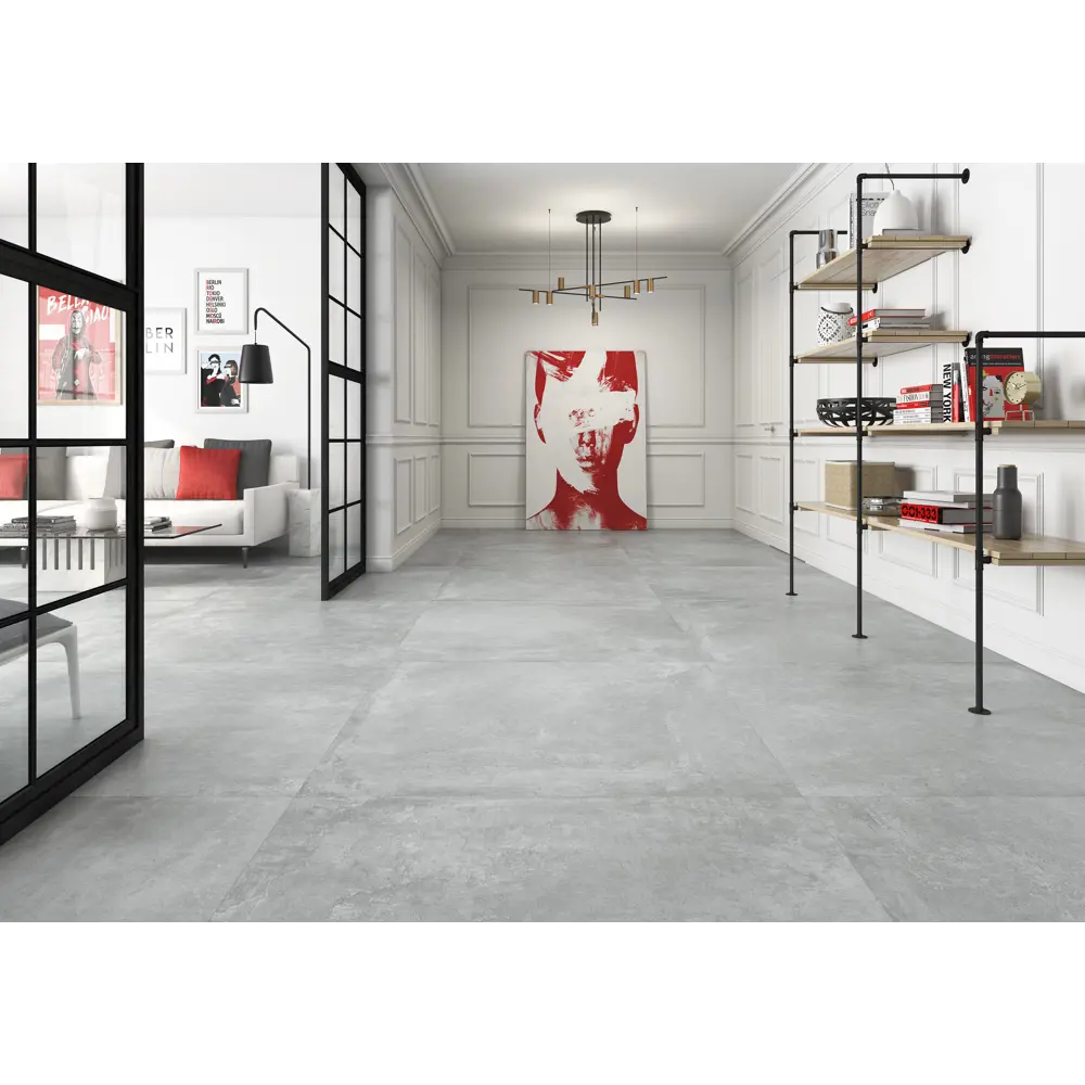 Фото 4 Керамогранит Geotiles Ground 78801045 60x60см цвет gris
