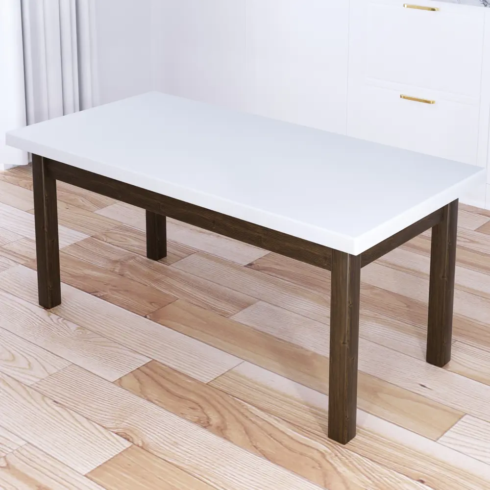 Фото 2 Журнальный столик прямоугольный Solarius 50x100x46 см белый 601-10581 Фото 2 Журнальный столик прямоугольный Solarius 50x100x46 см белый 601-10581