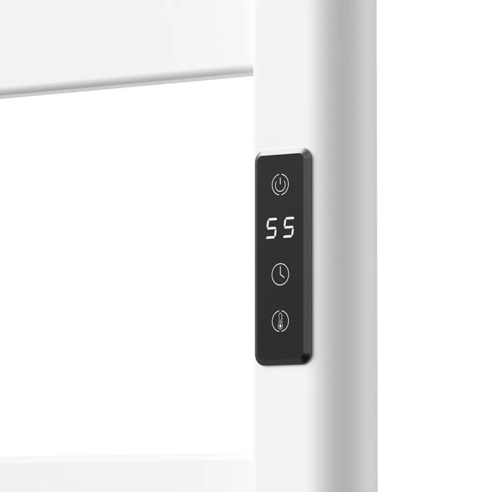 Фото 4 Полотенцесушитель электрический Bauedge Elite Elegant White AF0026 450x800 мм 350 Вт лесенка цвет белый матовый Фото 4 Полотенцесушитель электрический Bauedge Elite Elegant White AF0026 450x800 мм 350 Вт лесенка цвет белый матовый