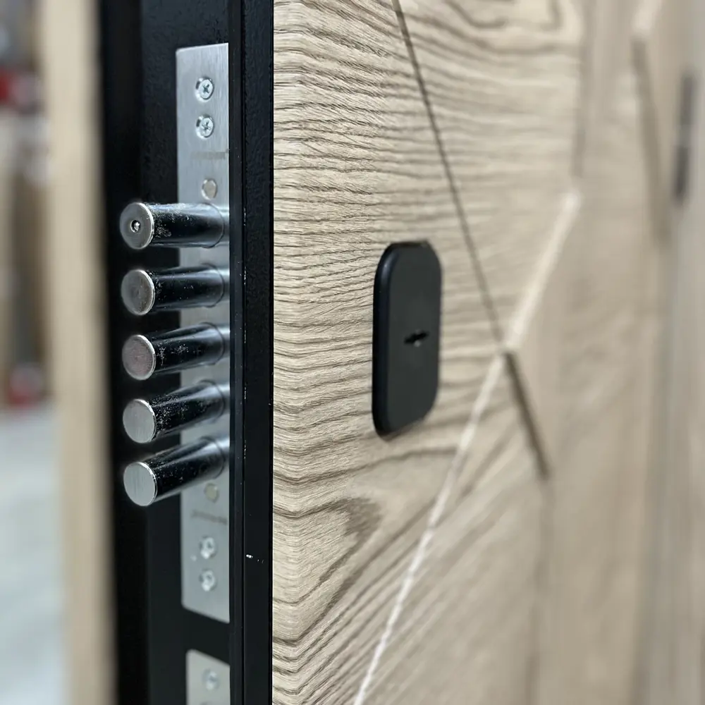 Фото 6 Входная дверь Diva 97/1 правый 205x86см цвет дуб натуральный/силк маус Н13 Фото 6 Входная дверь Diva 97/1 правый 205x86см цвет дуб натуральный/силк маус Н13