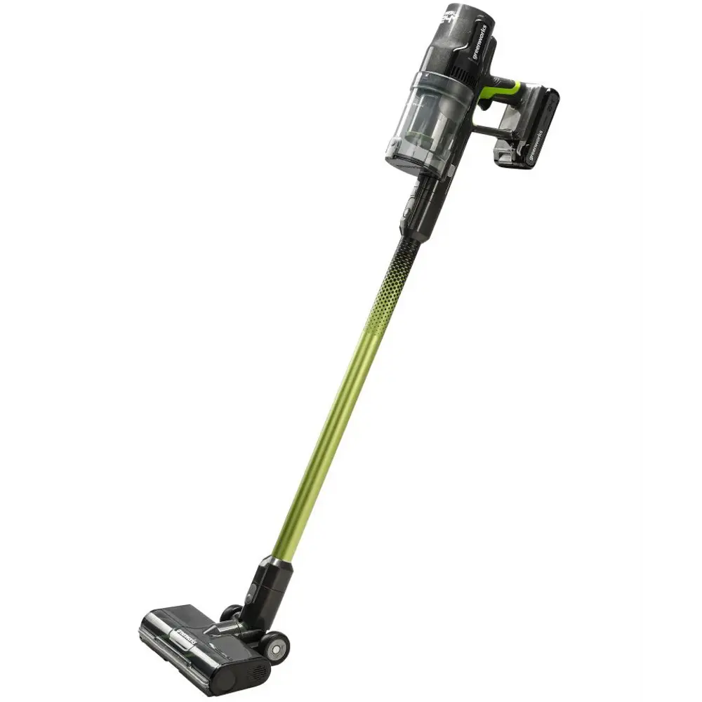 Фото 2 Пылесос вертикальный Greenworks 4700607ub 0.5 л 500 Вт цвет зеленый Фото 2 Пылесос вертикальный Greenworks 4700607ub 0.5 л 500 Вт цвет зеленый