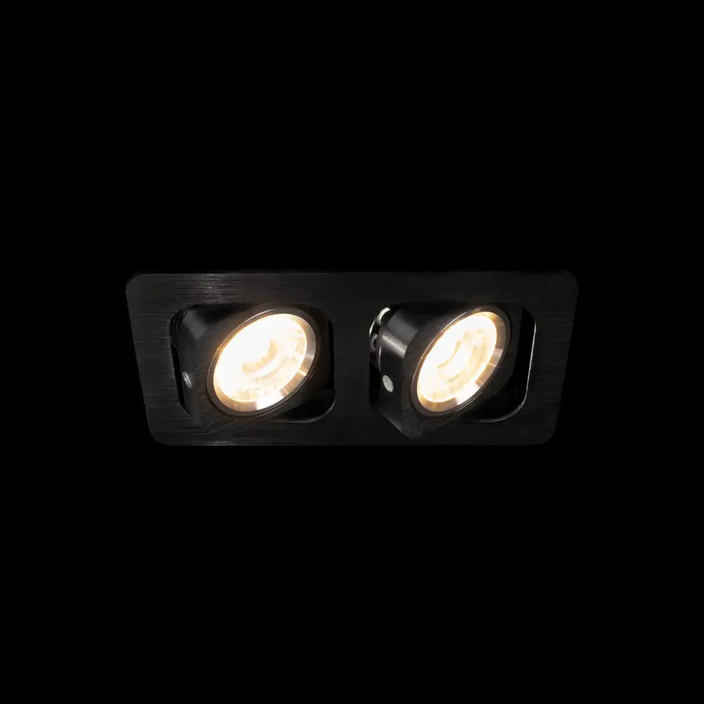 Фото 2 Светильник точечный встраиваемый светодиодный Loft It Screen 10328-2a black под отверстие 0 мм 24 Вт холодный белый (голубой) свет цвет черный Фото 2 Светильник точечный встраиваемый светодиодный Loft It Screen 10328-2a black под отверстие 0 мм 24 Вт холодный белый (голубой) свет цвет черный