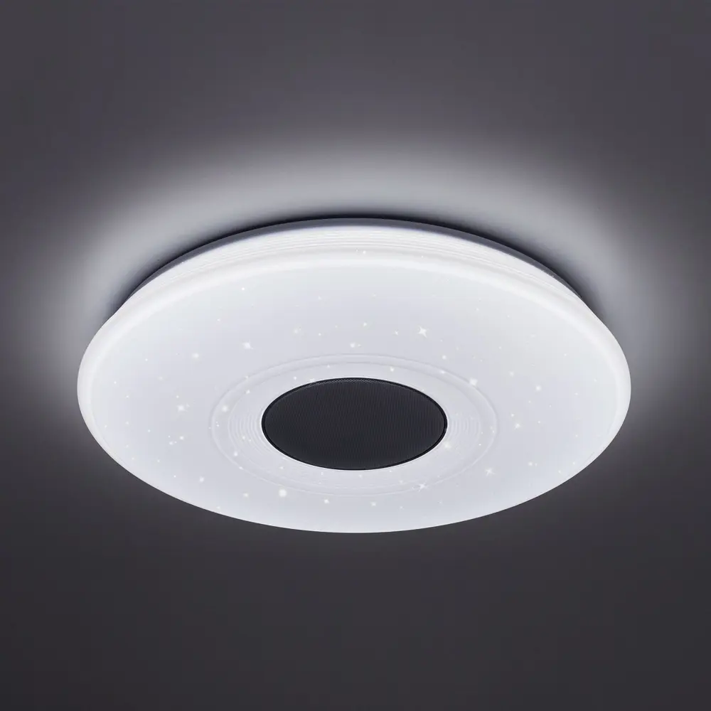 Фото 9 Потолочный светильник светодиодный Citilux Light & Music CL703M60 20 м² цвет белый Фото 9 Потолочный светильник светодиодный Citilux Light & Music CL703M60 20 м² цвет белый