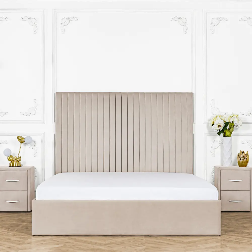 Фото 5 Кровать Dg-home Amore 166x140x200 см цвет кремовый