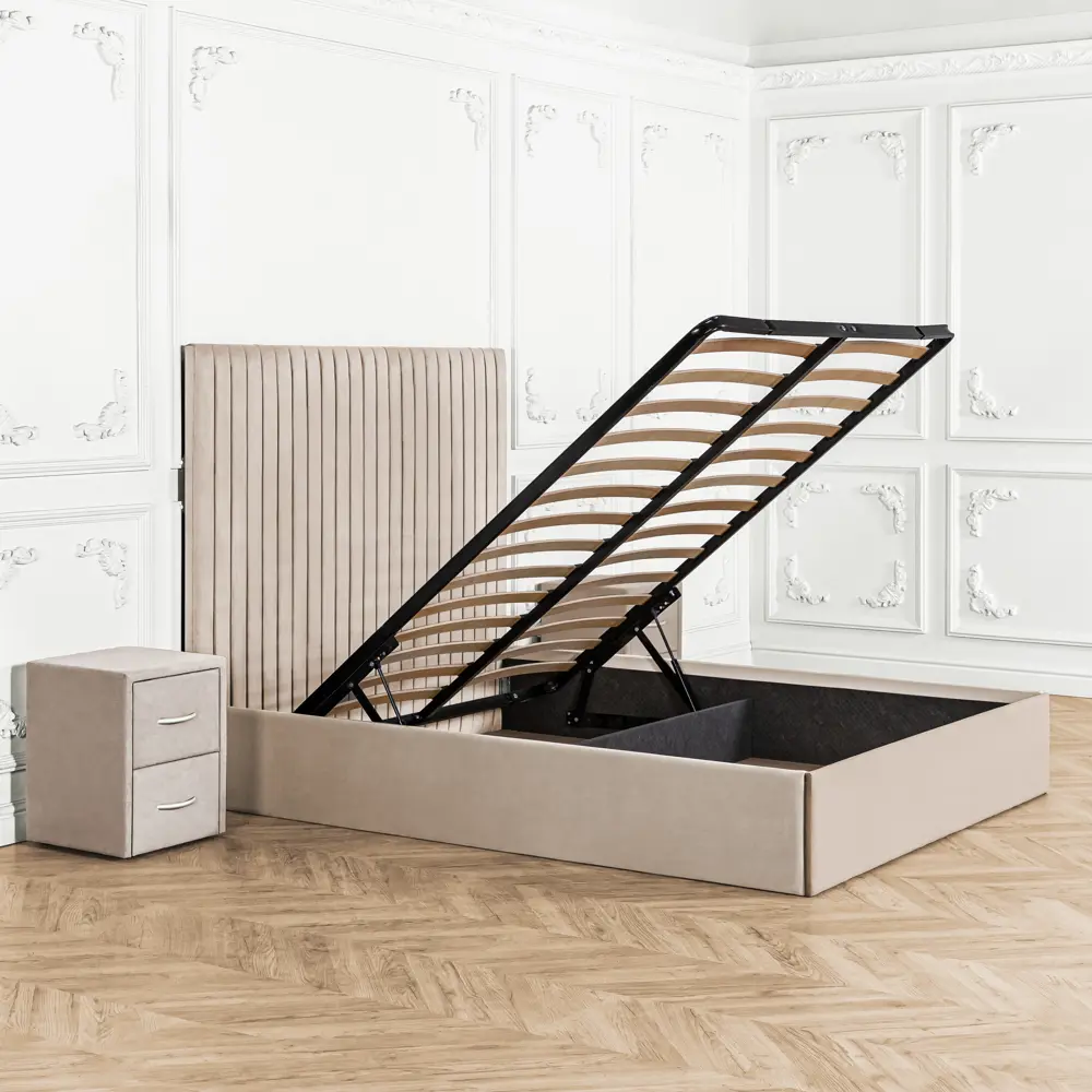 Фото 6 Кровать Dg-home Amore 166x140x200 см цвет кремовый