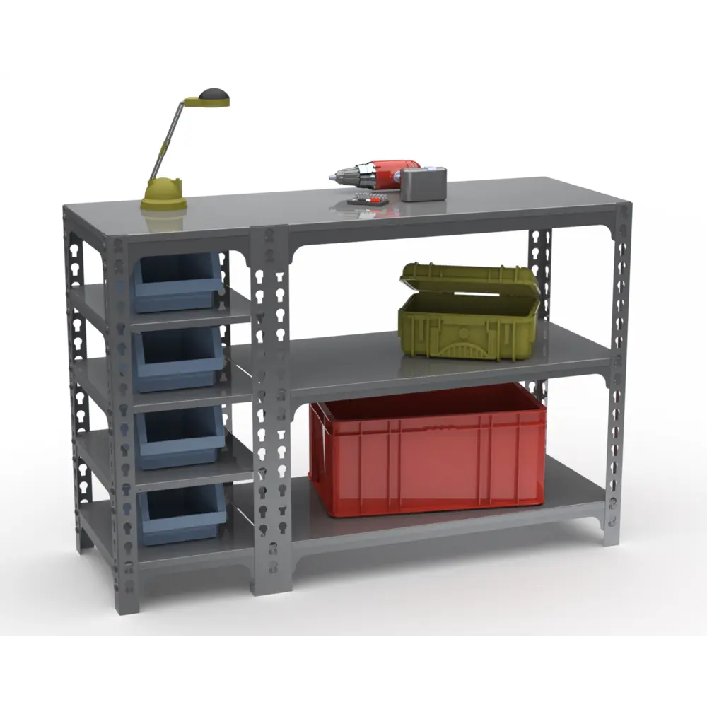 Фото 2 Стол-верстак Metalex 111630 950x1500x400 мм, максимальная нагрузка до 260 кг Фото 2 Стол-верстак Metalex 111630 950x1500x400 мм, максимальная нагрузка до 260 кг