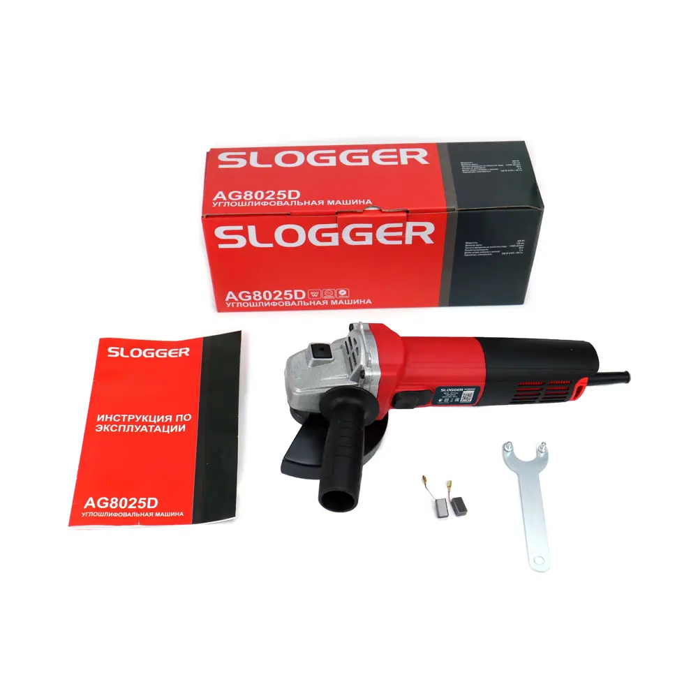 Фото 9 УШМ сетевая Slogger AG8025D, 800 Вт, 125 мм Фото 9 УШМ сетевая Slogger AG8025D, 800 Вт, 125 мм