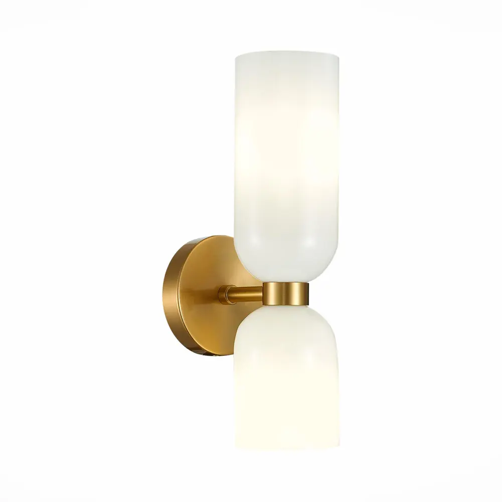 Фото Настенный светильник ST LUCE SL1180.201.02 TREVISO цвет золото Фото Настенный светильник ST LUCE SL1180.201.02 TREVISO цвет золото