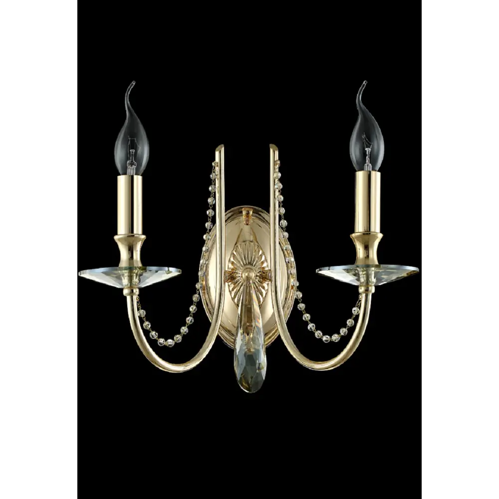 Фото 3 Настенный светильник Crystal Lux Victoria Cu_3340_402 цвет золото Фото 3 Настенный светильник Crystal Lux Victoria Cu_3340_402 цвет золото