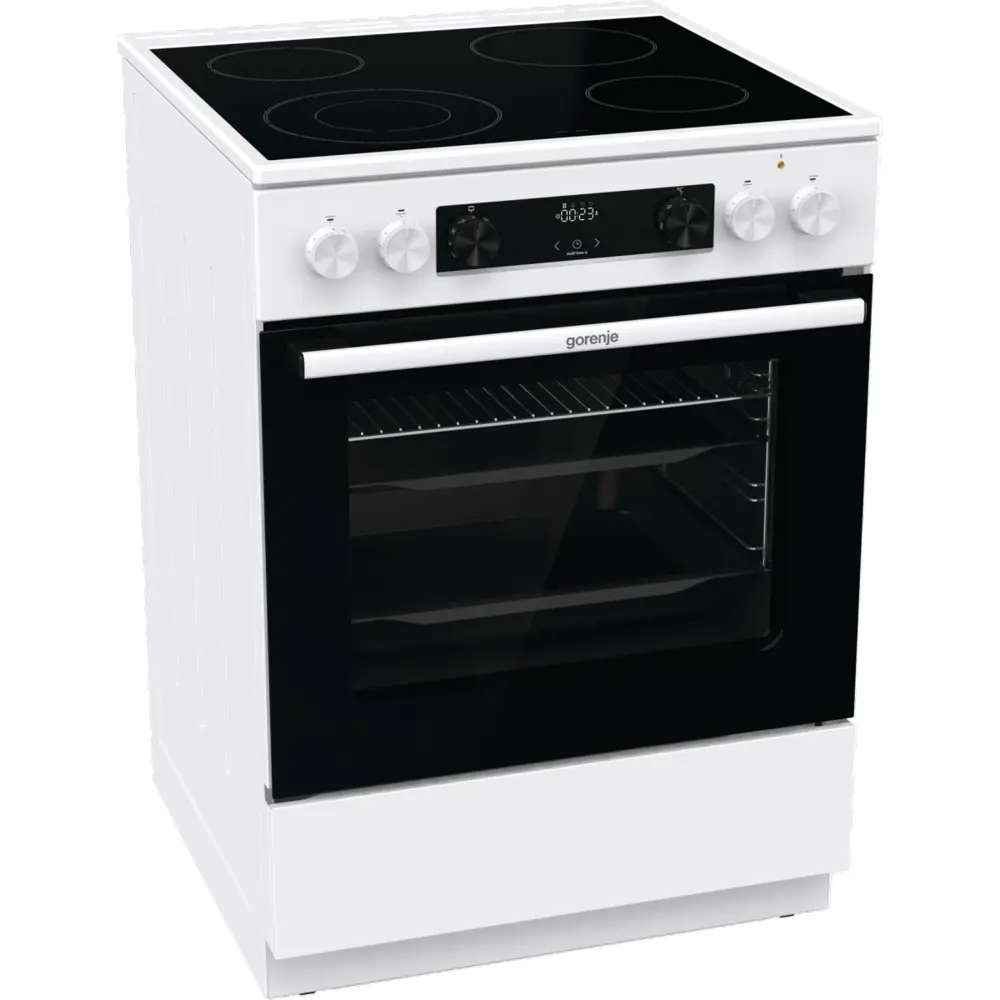 Фото 4 Кухонная плита Gorenje GECS6C70WC 60x85x60 см цвет белый Фото 4 Кухонная плита Gorenje GECS6C70WC 60x85x60 см цвет белый