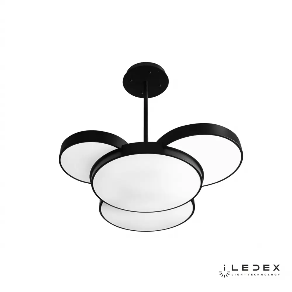 Фото 7 Люстра подвесная светодиодная iLedex 9127-930-D-T BK с пультом управления, 32 м², цвет белый Фото 7 Люстра подвесная светодиодная iLedex 9127-930-D-T BK с пультом управления, 32 м², цвет белый