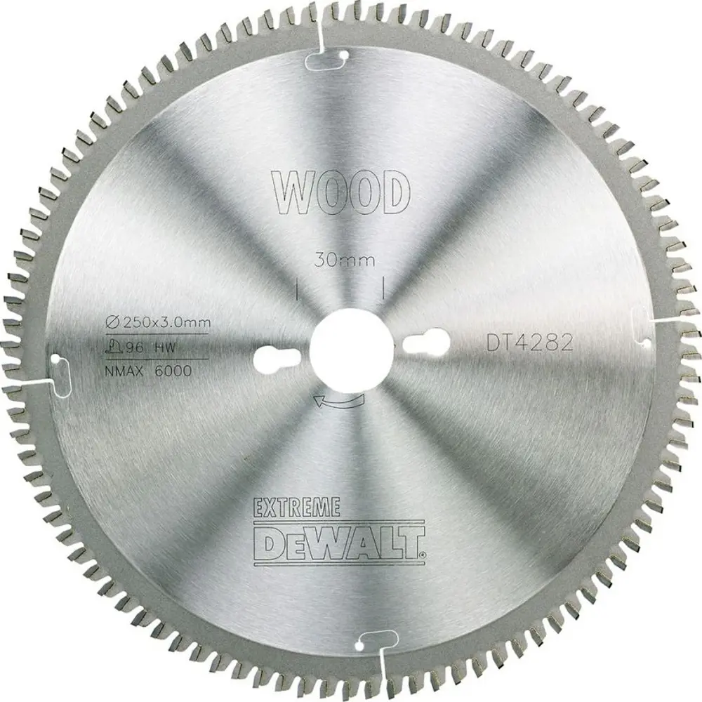 Фото 2 Диск пильный Dewalt Extreme по дереву 250x30x96 мм Фото 2 Диск пильный Dewalt Extreme по дереву 250x30x96 мм