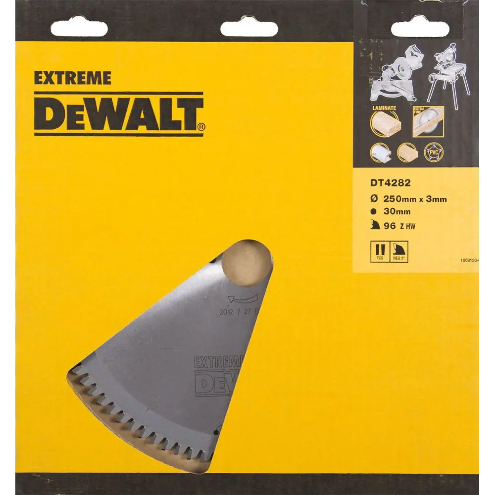 Фото Диск пильный Dewalt Extreme по дереву 250x30x96 мм Фото Диск пильный Dewalt Extreme по дереву 250x30x96 мм