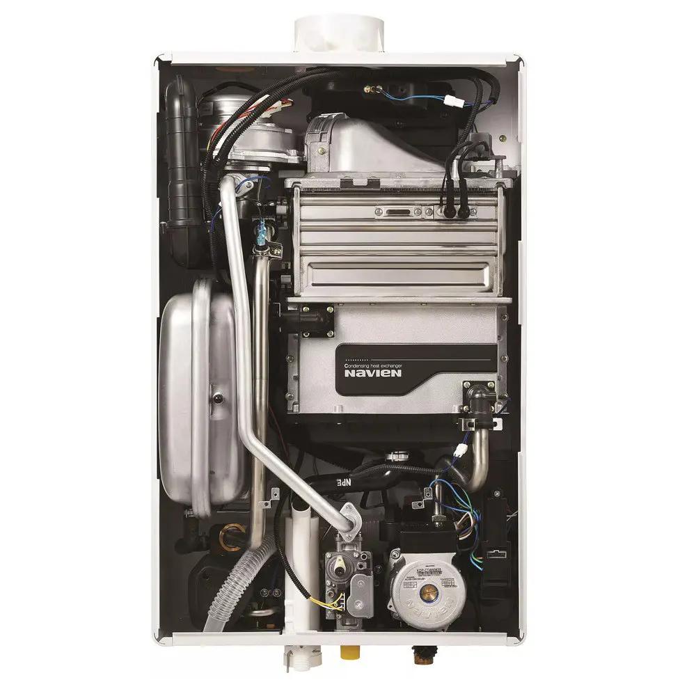Фото 4 Газовый котел конденсационный 35 кВт Navien Ncb700-35k НС-1350906 двухконтурный настенный Фото 4 Газовый котел конденсационный 35 кВт Navien Ncb700-35k НС-1350906 двухконтурный настенный