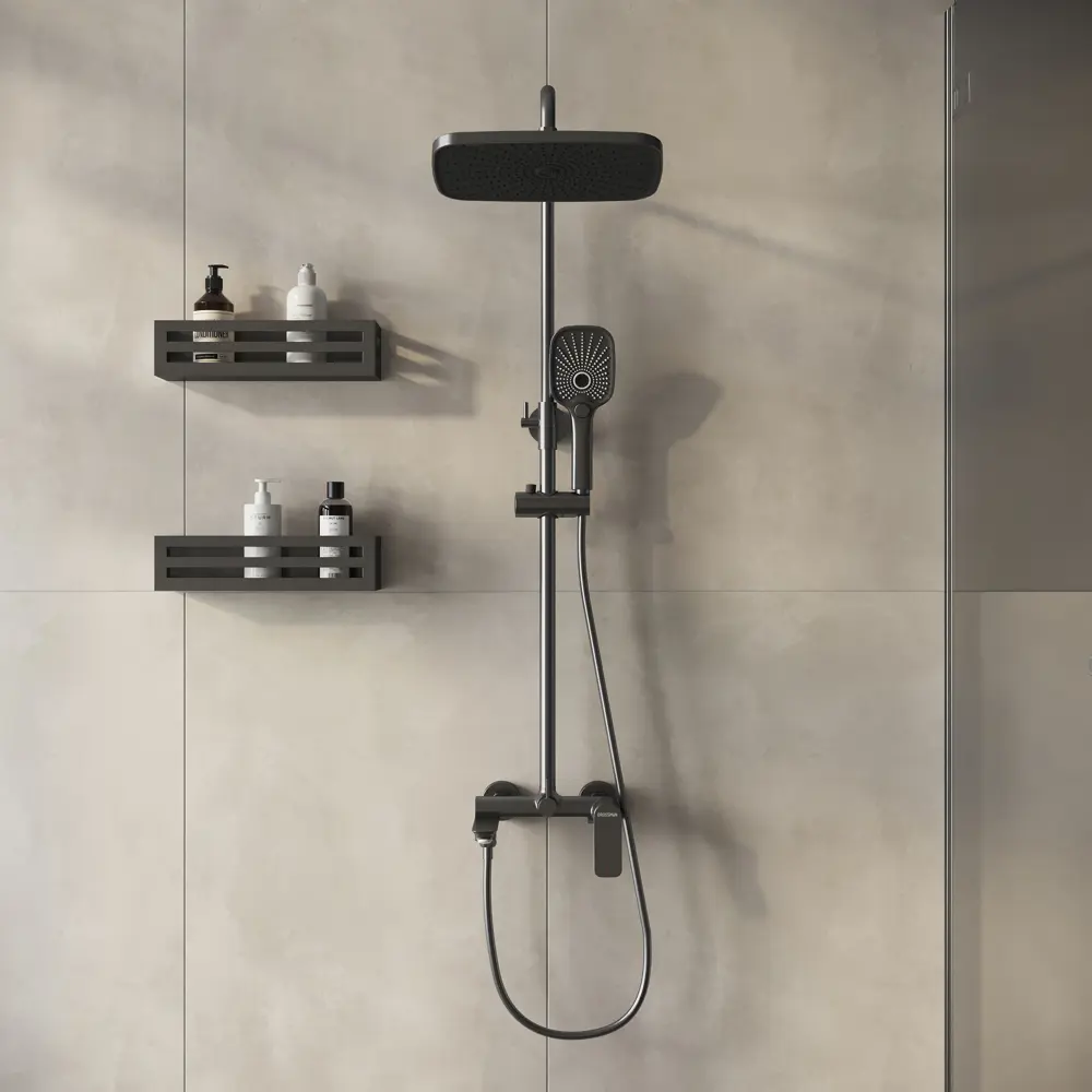 Фото 6 Душевая штанга Grossman 500.k35.09.420 170см цвет графит Фото 6 Душевая штанга Grossman 500.k35.09.420 170см цвет графит